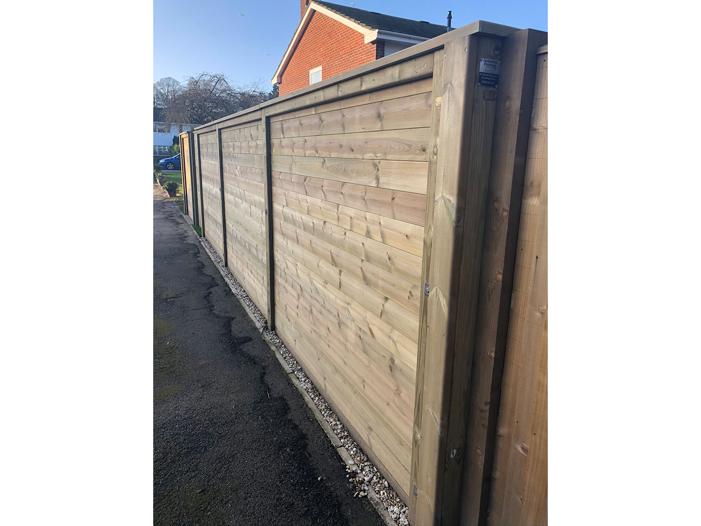 Acoustic fencing by Vincent Fencing